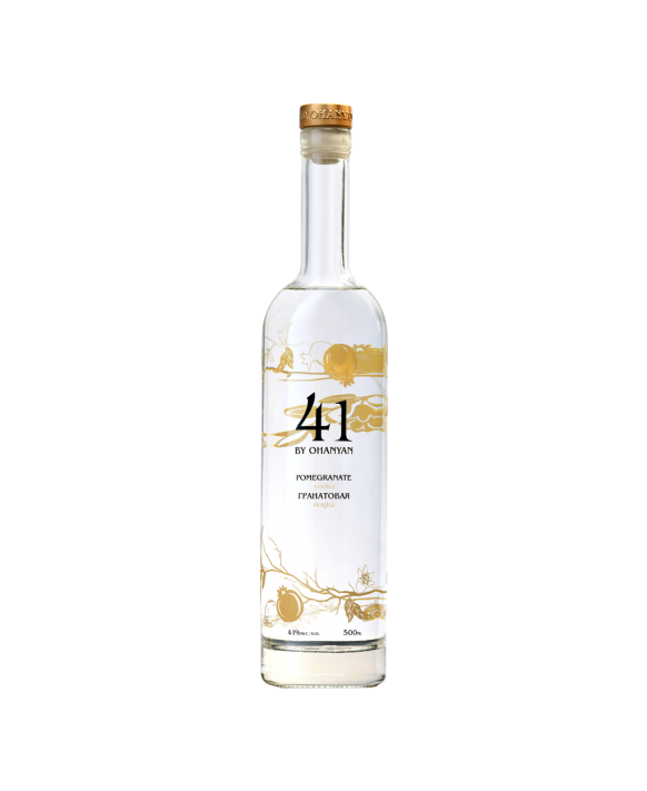 Vodka arménienne "Ohanyan 41 Grenade" 0.5L
