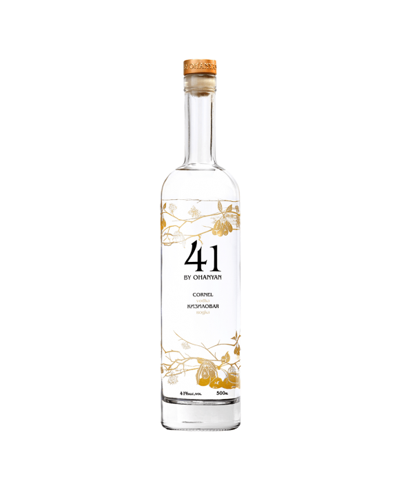 Vodka arménienne "Ohanyan 41 Cornouiller" 0.5L