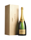 Champagne Krug Grand Cuvee Bouteille sous caisse bois 3x75cl Edition 162 12% 225cl