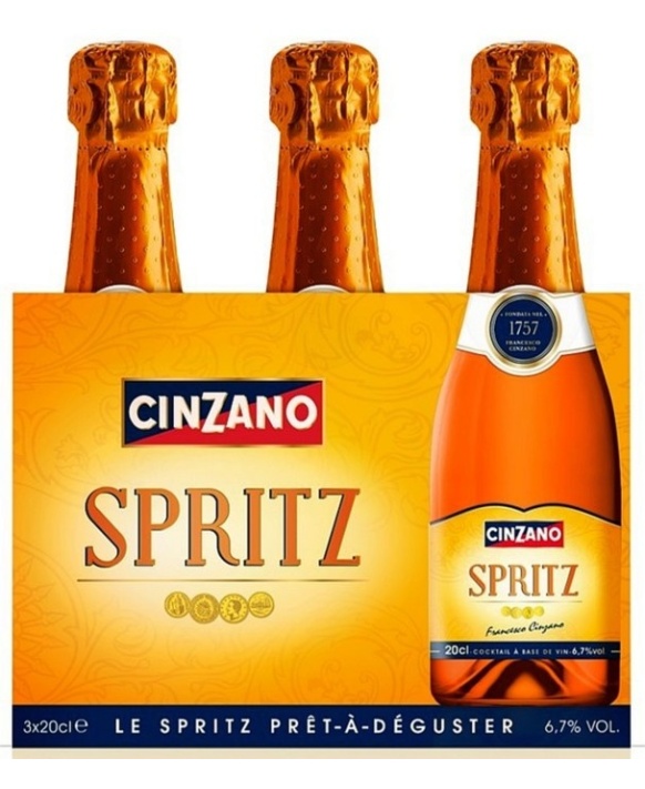 Cinzano Spritz 3*20cl 6.7%