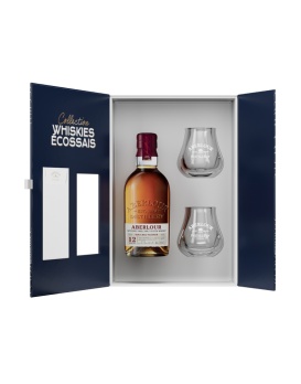 Coffret Aberlour 12 Jahre Non Chill Filtered + 2 Gläser 70cl 48%