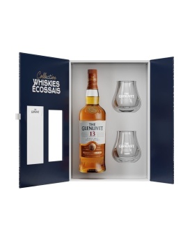 Coffret The Glenlivet 13 ans First Fill + 2 verres 70cl 40%