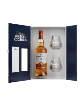 Coffret The Glenlivet 13 Jahre First Fill + 2 Gläser 70cl 40%