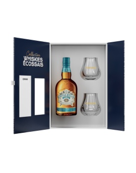 Coffret Chivas Mizunara + 2 verres 70cl 40%