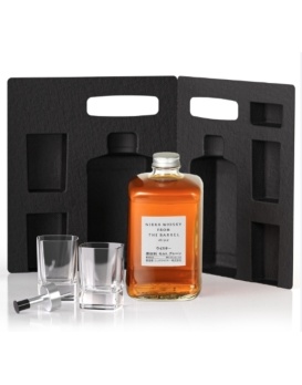 NIKKA From the Barrel Coffret Silhouette 2 Gläser & Ausgießer 50cl 51%