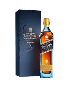 Whisky Johnnie Walker Blue Label Flasche im Etui 40% 70cl