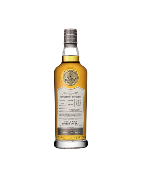 Whisky FETTERCAIRN 15 ans 2007 G&M 70cl 58,9%