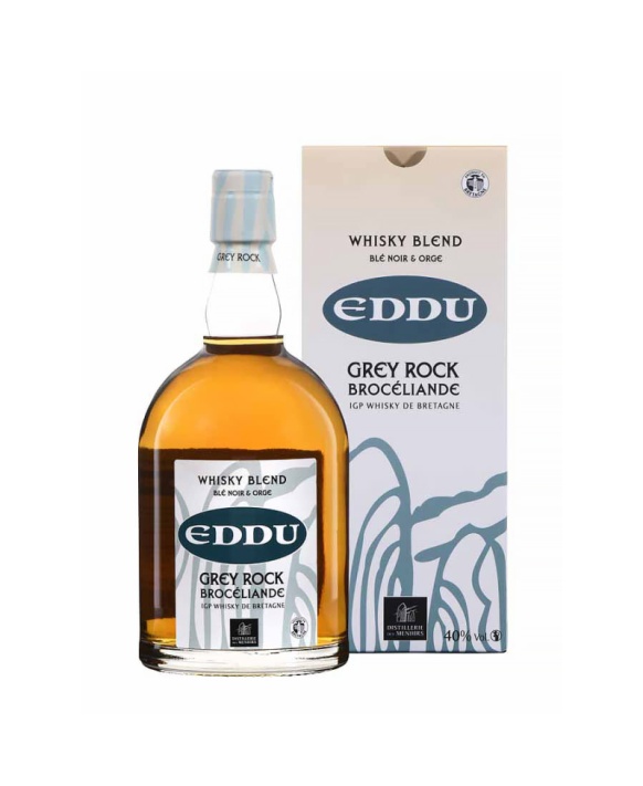 Whisky EDDU Grey Rock Broceliande 70cl 40%