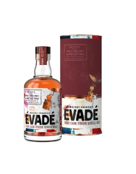 Whisky Évadé Single Malt Red Wine Cask Finish Sous Étui 70cl 43%