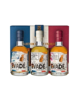 Whisky Coffret Évadé Trilogie (3X20Cl) 60cl 42%