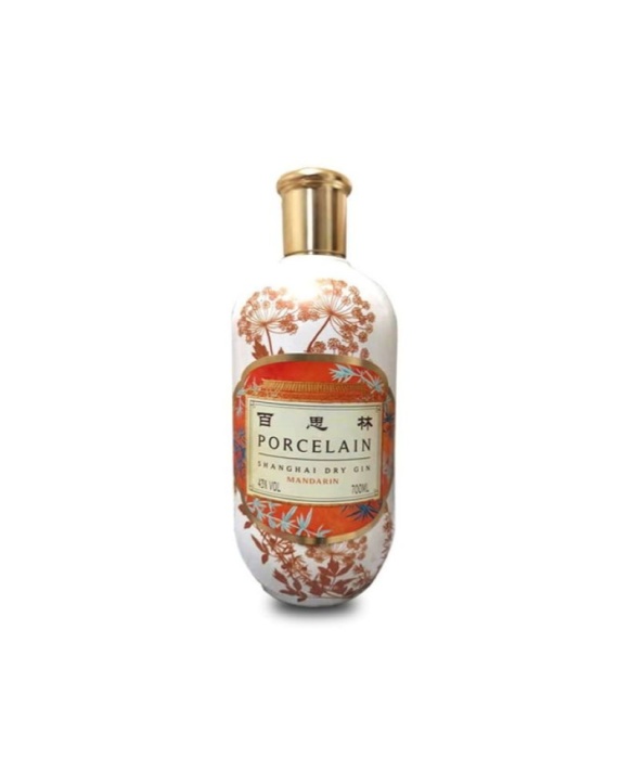 Gin Porcelain Shangai Dry Gin Mandarin 70cl 43%