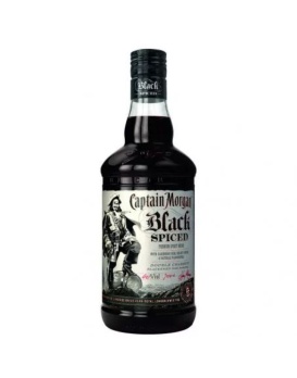 Rhum Captain Morgan Black Spiced Bouteille New Design 40% 70cl