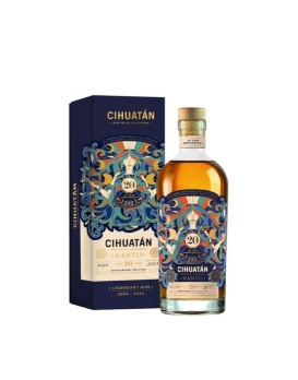 Rhum Cihuatán Nantli Édition 20 Ans Sous Étui 70cl 40%