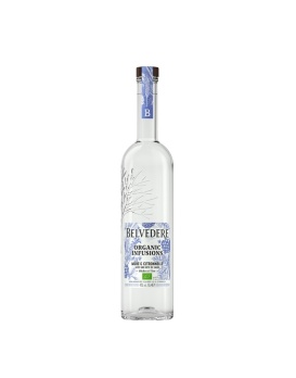 Vodka Belvedere Organic Infusion Bouteille Mûre & Citronnelle 40% 70cl