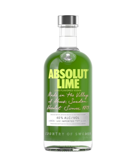 Absolut Wodka Limette 70cl 40%