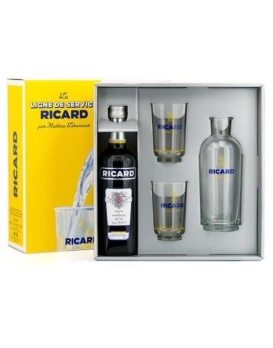 Coffret Ricard Lehanneur + 2 Gläser 70cl 45%