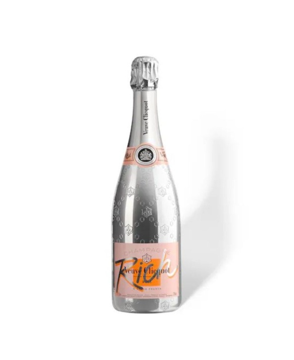 Champagner Veuve Clicquot Rich Rose Flasche 12% 75cl