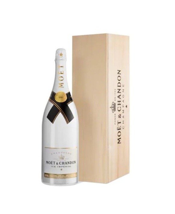 Champagner Moet & Chandon Ice Jeroboam in Holzkiste 12% 300cl