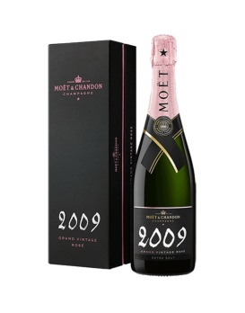 Champagner Moet & Chandon Grand Vintage Rose 2009 Magnum 12,5% 150cl
