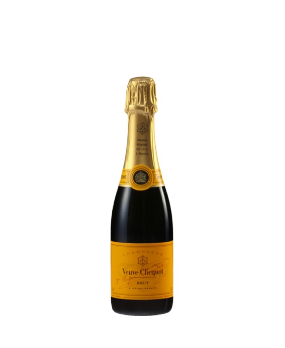 Champagner Veuve Clicquot Brut Carte Jaune Halbe Flasche 12% 37,5cl