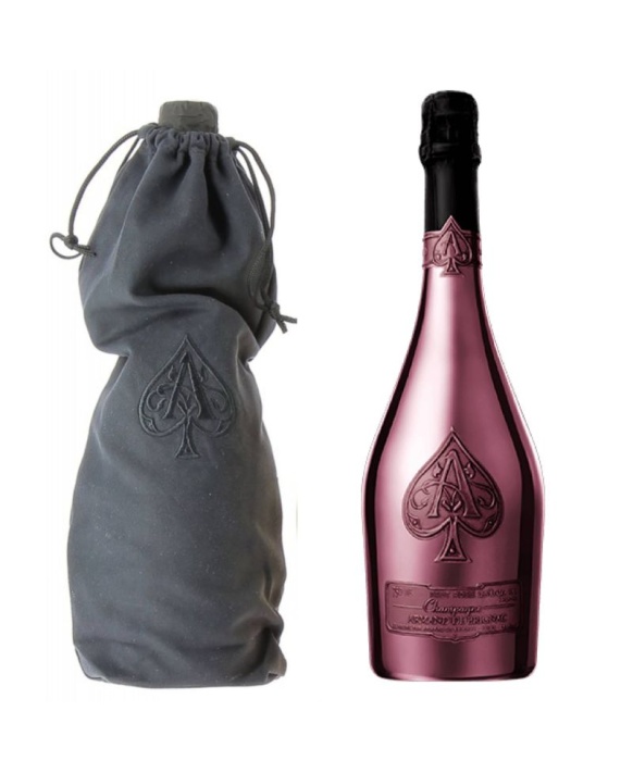 Champagner Armand de Brignac Demi Sec Flasche im Beutel 12,5% 75cl