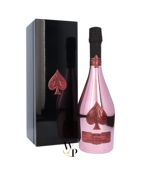 Champagner Armand de Brignac Rose Flasche in Holzkiste 12,5% 75cl