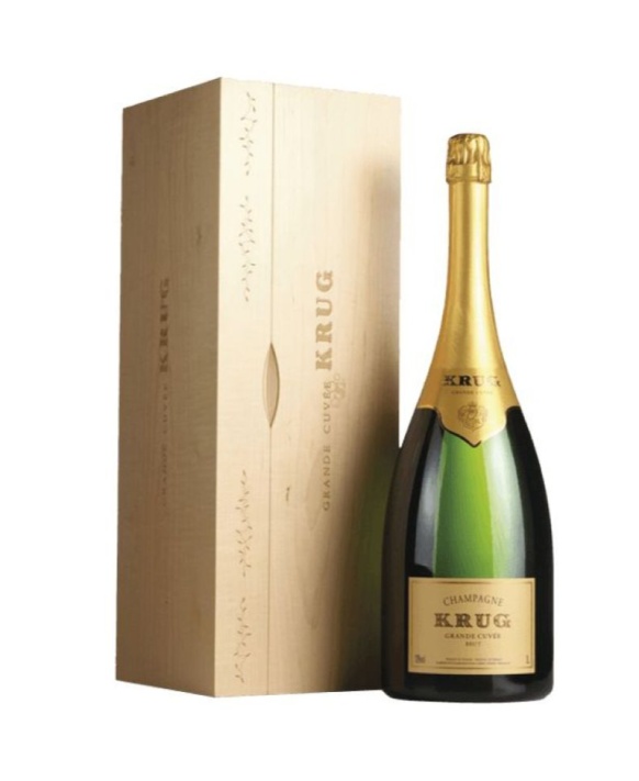 Champagner Krug Grand Cuvee Jeroboam in Holzkiste Edition 161 12% 300cl