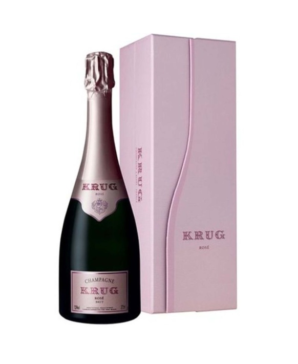 Champagner Krug Rosé Flasche in Etui Edition 28 12,5% 75cl