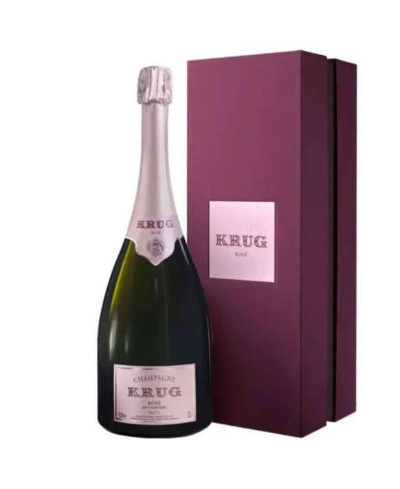 Champagner Krug Rosé Magnum in Geschenkbox Edition 21 12,5% 150cl