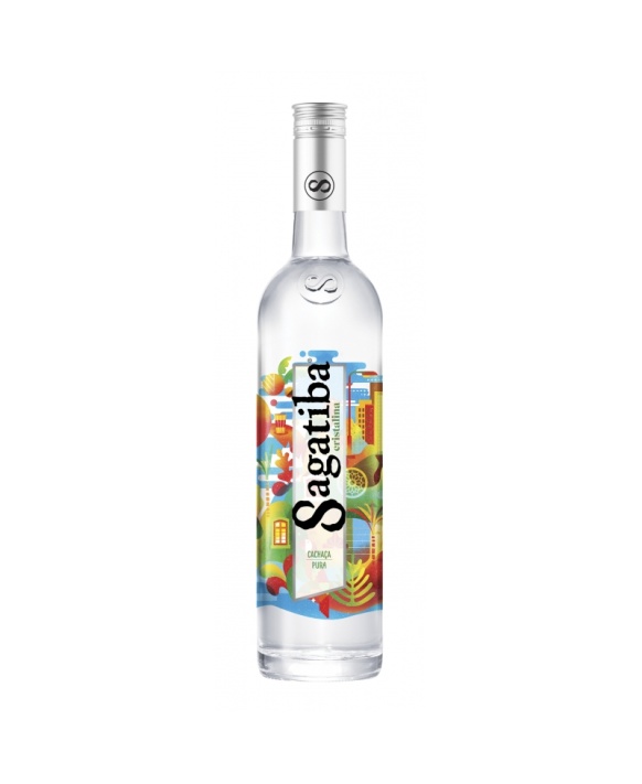 Cachaça Sagatiba Cristalina 70cl 38%