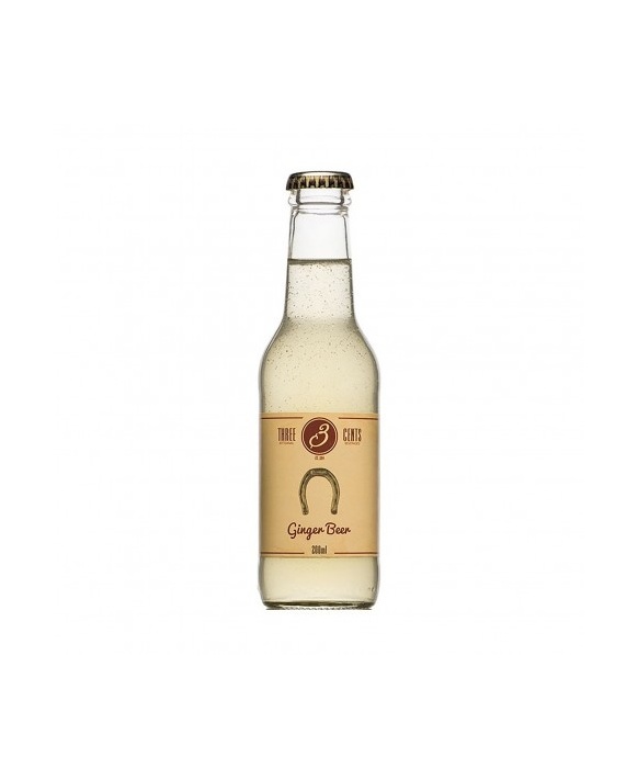Tonic et Soda THREE CENTS Ginger Beer 20cl 0%