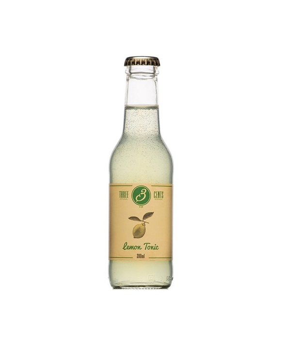 Tonic et Soda THREE CENTS Lemon Tonic 20cl 0%