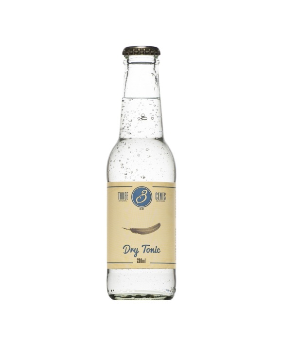 Tonic et Soda THREE CENTS Dry Tonic 20cl 0%