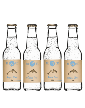 Tonic et Soda THREE CENTS AEGEAN TONIC pack de 4 20cl 0%