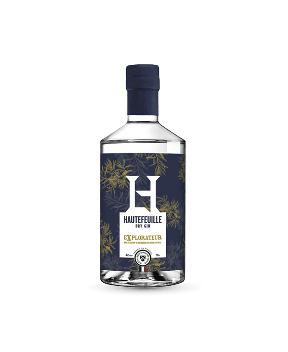Gin von Domaine D’Hautefeuille L’Explorateur 70cl 42%