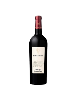Vin Baron Philippe de Rothschild Réserve Mouton Cadet sous étui AOC St Emilion 2019 75cl 13%