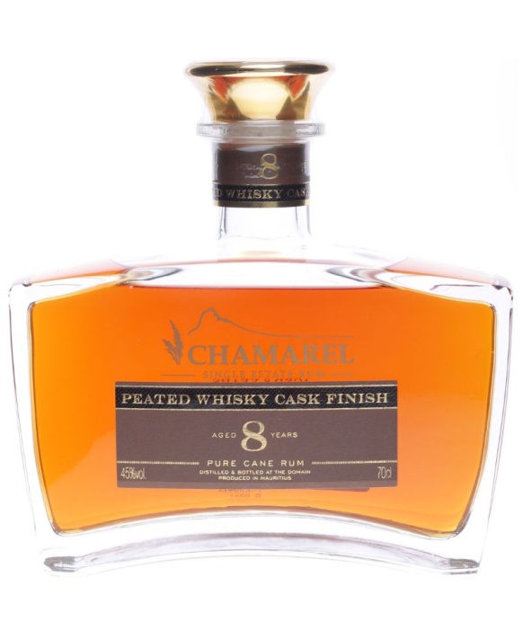 Chamarel Xo Peated Whisky Finish Rhum Vieux 70cl 45%