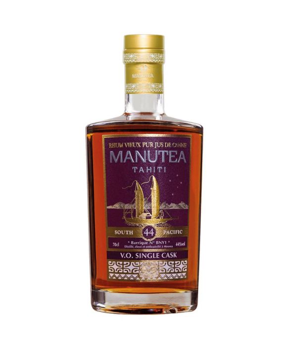 Manutea Banyuls Single Cask Rhum Vieux Vo 70cl 44%