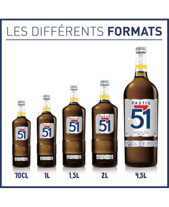 Pastis 51 4.5l 45%